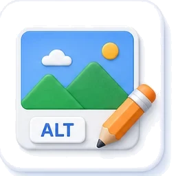 Image alt text checker icon